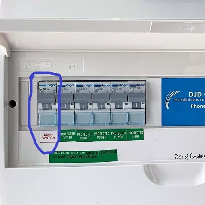 Main Switch In Home