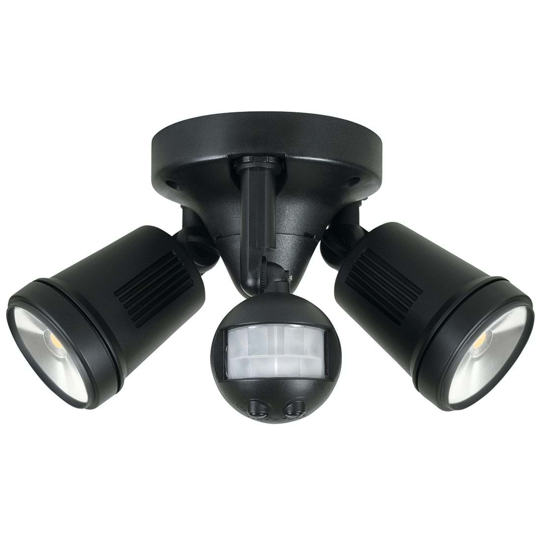 Sensor lights Outdoor spotlights black Nunawdaing 